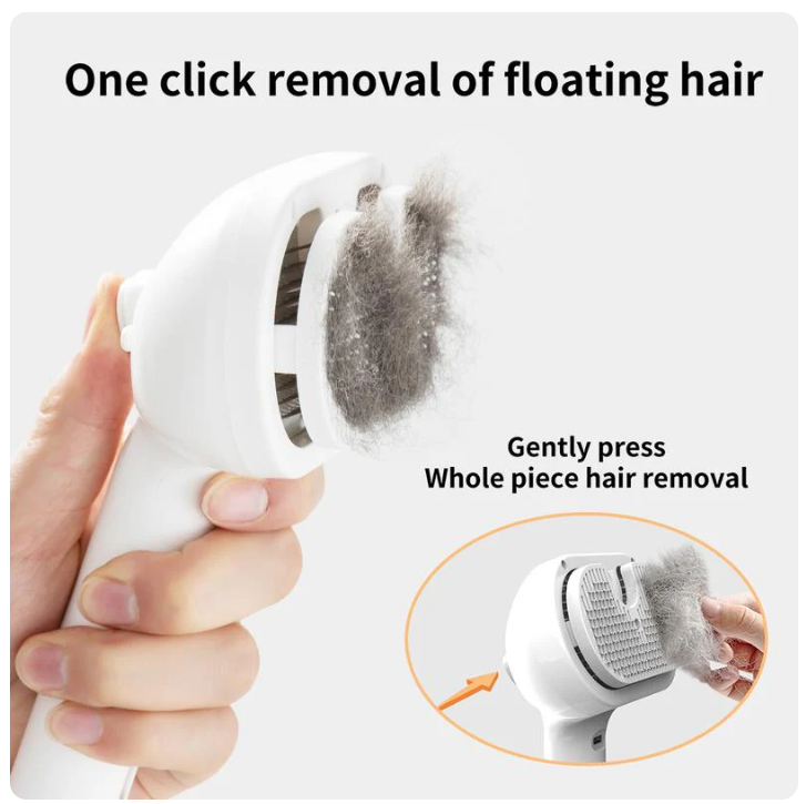 š¾ Fur Ease⢠3-in-1 Pet Grooming Brush - 50% OFF