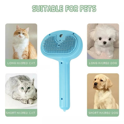 🐾 Fur Ease™ 3-in-1 Pet Grooming Brush - 50% OFF