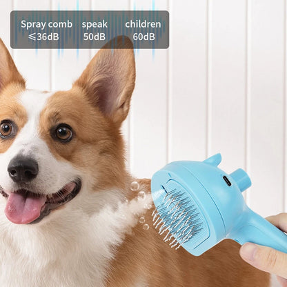 🐾 Fur Ease™ 3-in-1 Pet Grooming Brush - 50% OFF