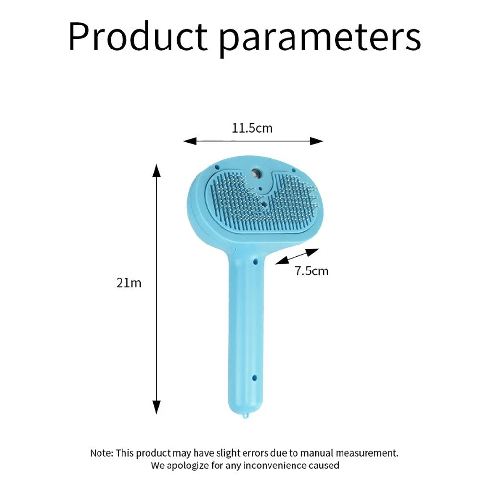 🐾 Fur Ease™ 3-in-1 Pet Grooming Brush - 50% OFF