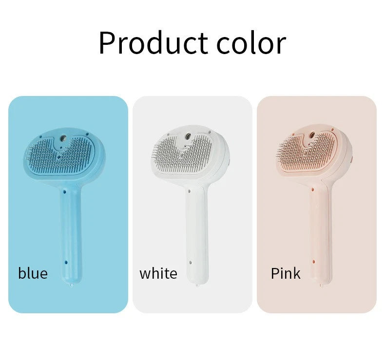 🐾 Fur Ease™ 3-in-1 Pet Grooming Brush - 50% OFF