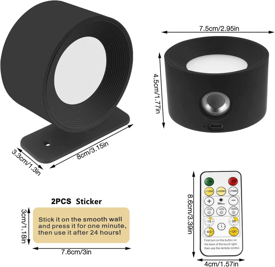 Stick & Shine™ Wall Light- 50% OFF
